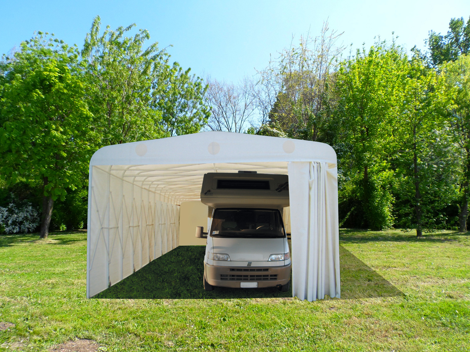 Copertura camper Retrattile