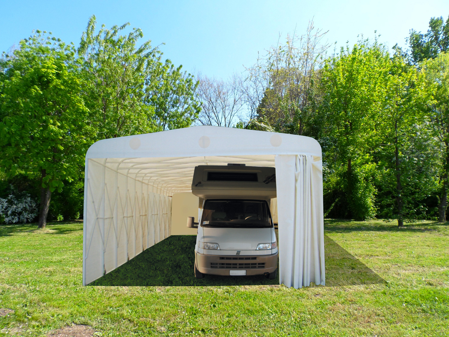 Copertura Camper Retrattile Modello Easy DreamSystem Copertura Camper Retrattile Modello Easy DreamSystem