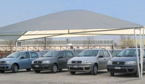 Copertura cupola per auto